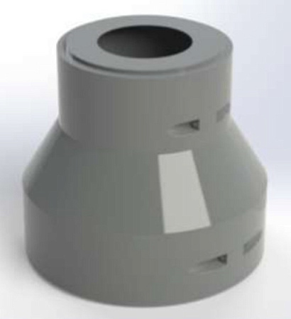 Цоколь ФМ-560 стеклопластиковый универсальный D230-380 Н-560 F620 фото в интернет-магазине ОГК Опора
